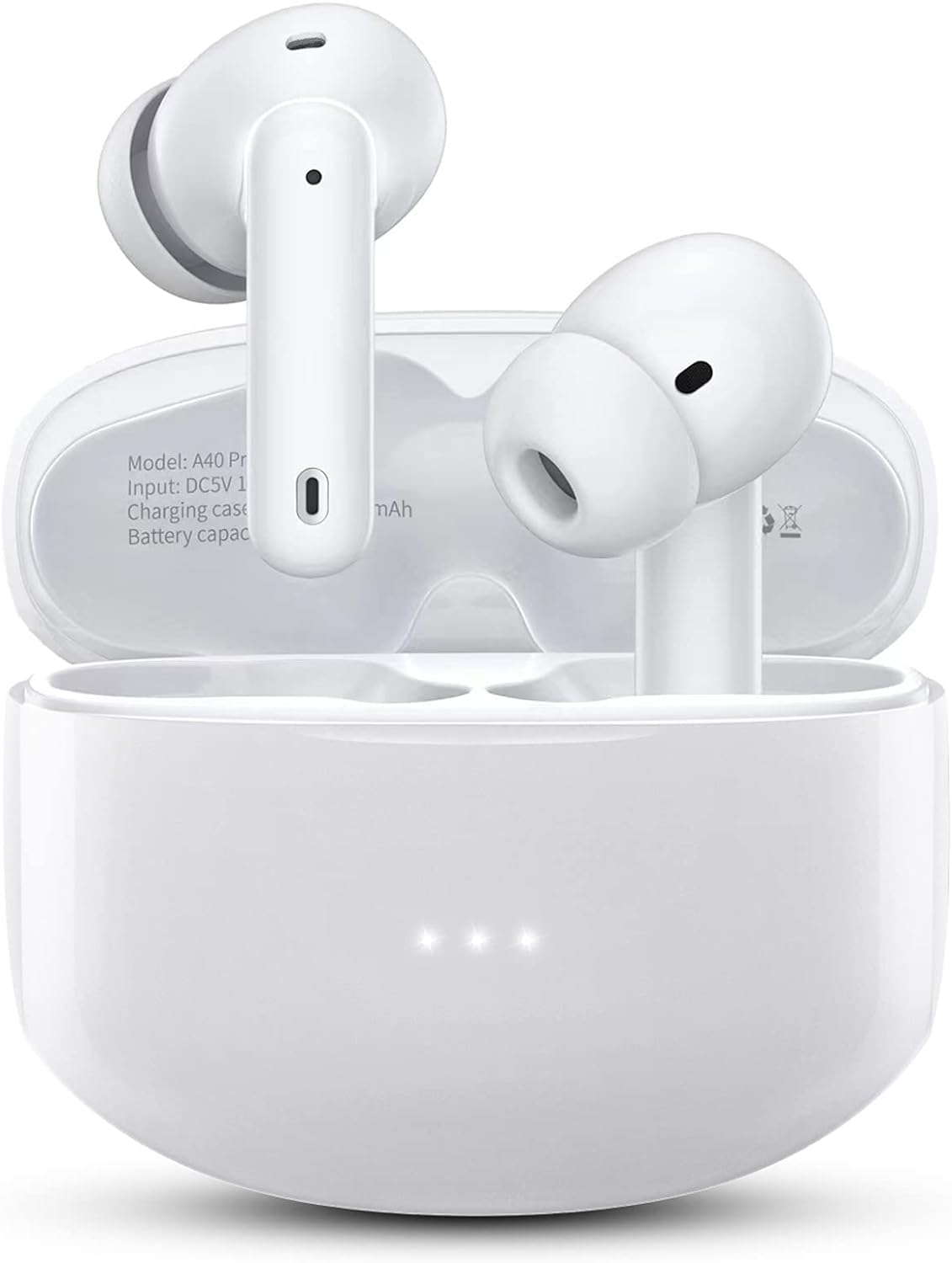 A40 Pro Wireless Earbuds, 50Hrs Playtime Bluetooth...
