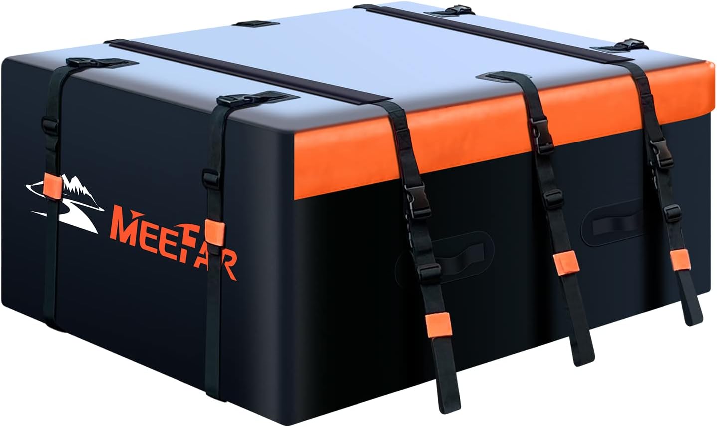 MeeFar Rooftop Cargo Carrier Car Roof Bag 20 Cubic...