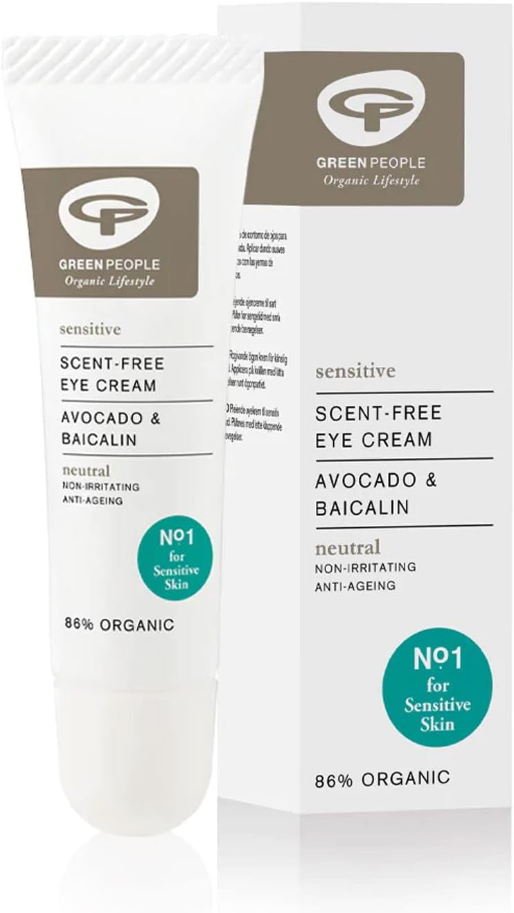 Green People Scent Free Eye Cream 10ml | Natural &...