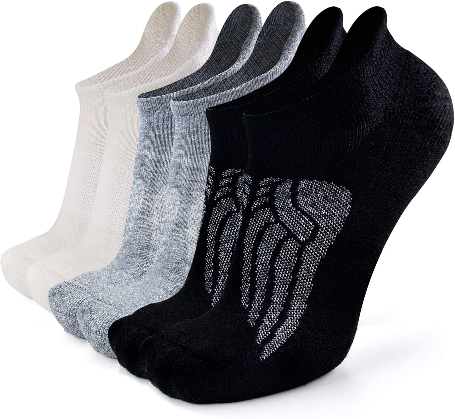 Busy Socks Merino Wool Compression Support Ankle R...