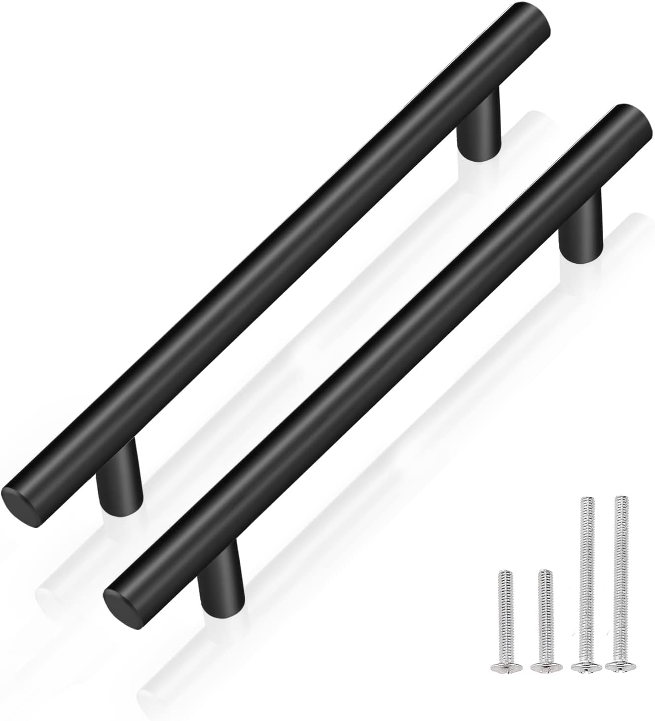 PinLin 20 Pack Kitchen Door Handles 128mm Hole Cen...