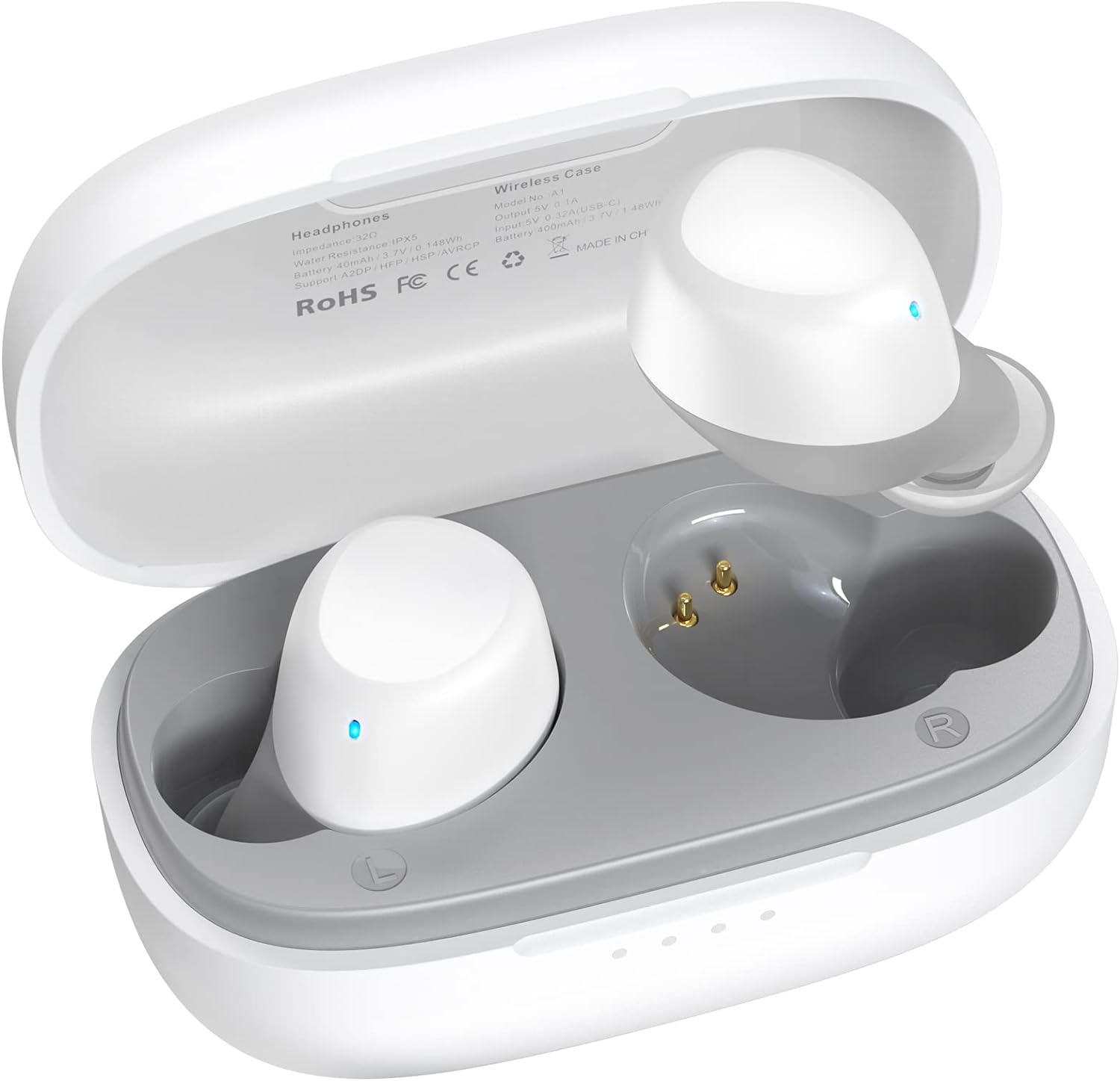TOZO A1 Mini Wireless Earbuds Bluetooth 5.3 in Ear...