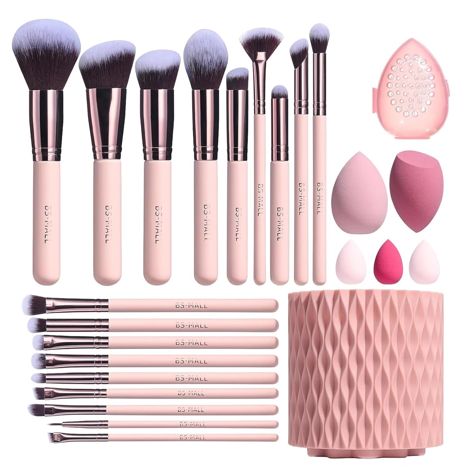BS-MALL Makeup Brushes Premium Synthetic Foundatio...