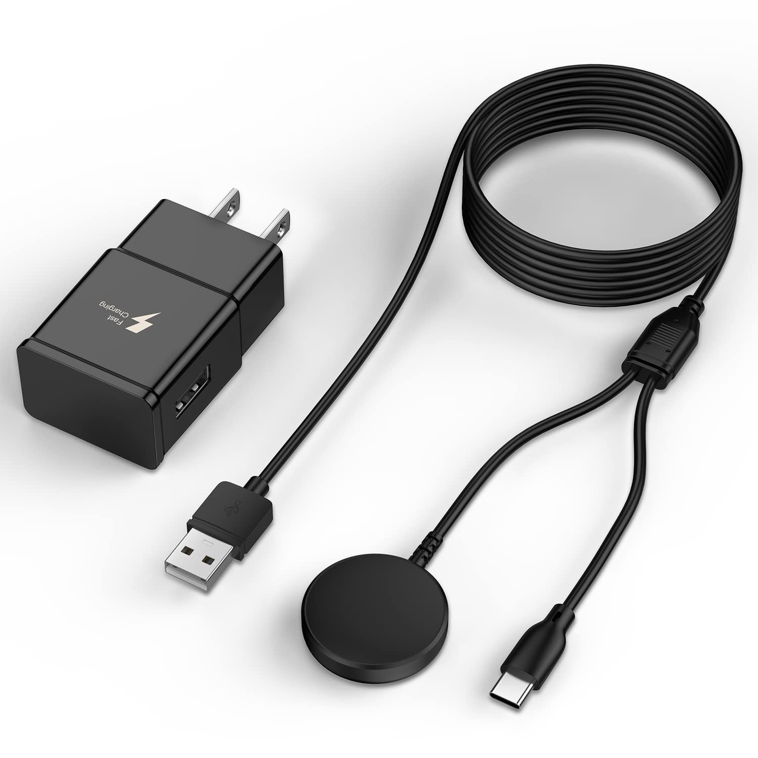 2 in 1 Samsung Watch Charger 6.6FT/2M Galaxy Watch...