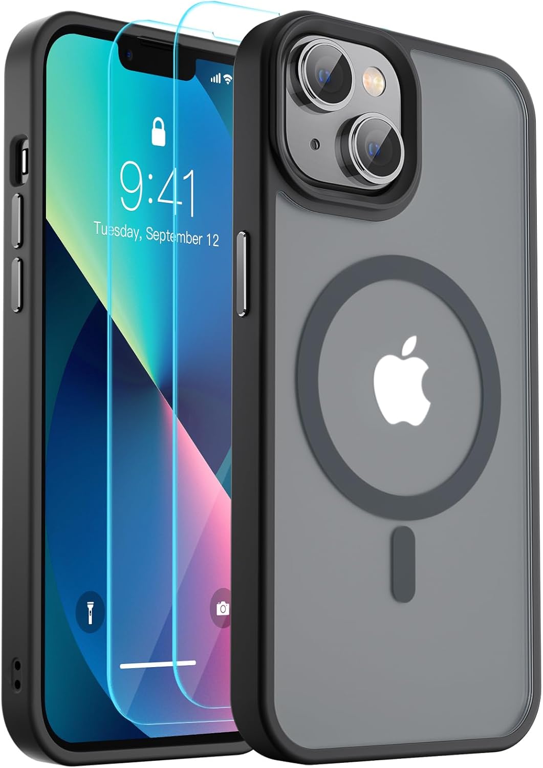 SUPFINE Magnetic for iPhone 13 Case, [Compatible w...