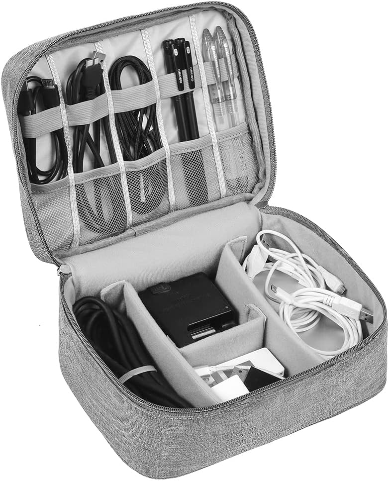 HCFGS Travel Cable Organiser Bag, Electronics Acce...