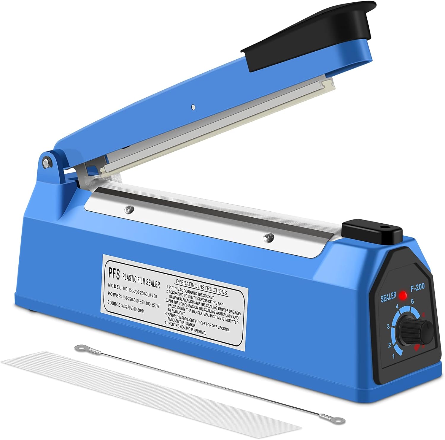 Nestling® Heat Sealer, Plastic Bag Sealer Impulse...