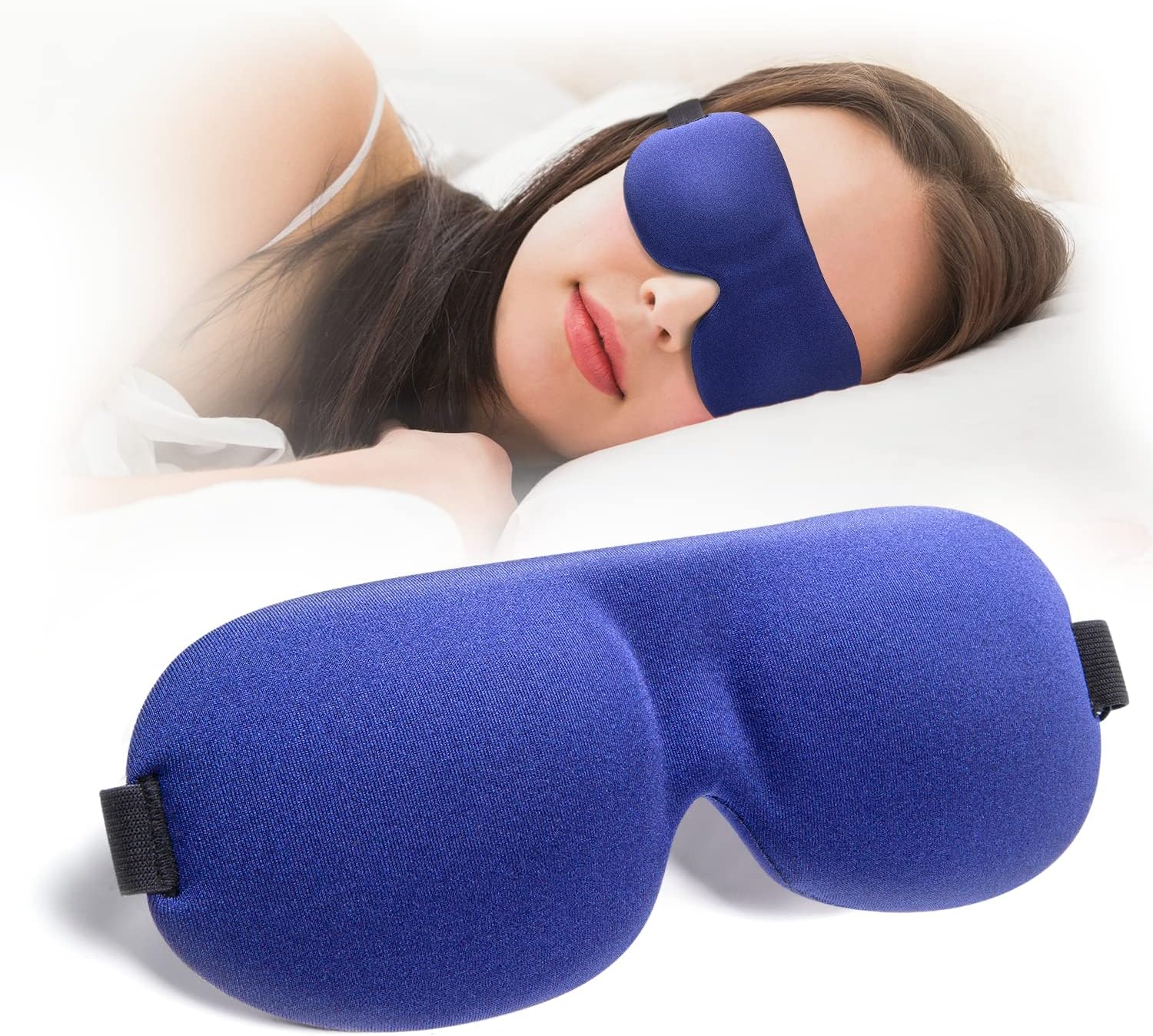 NEWVANGA Sleep Mask for Back and Side Sleeper, 100...