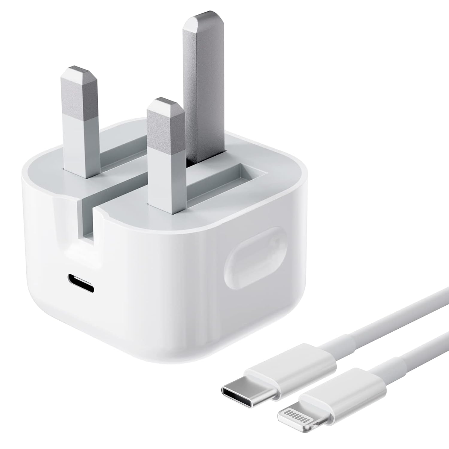 iPhone Fast Charger Cable and Plug, 20W USB C Char...