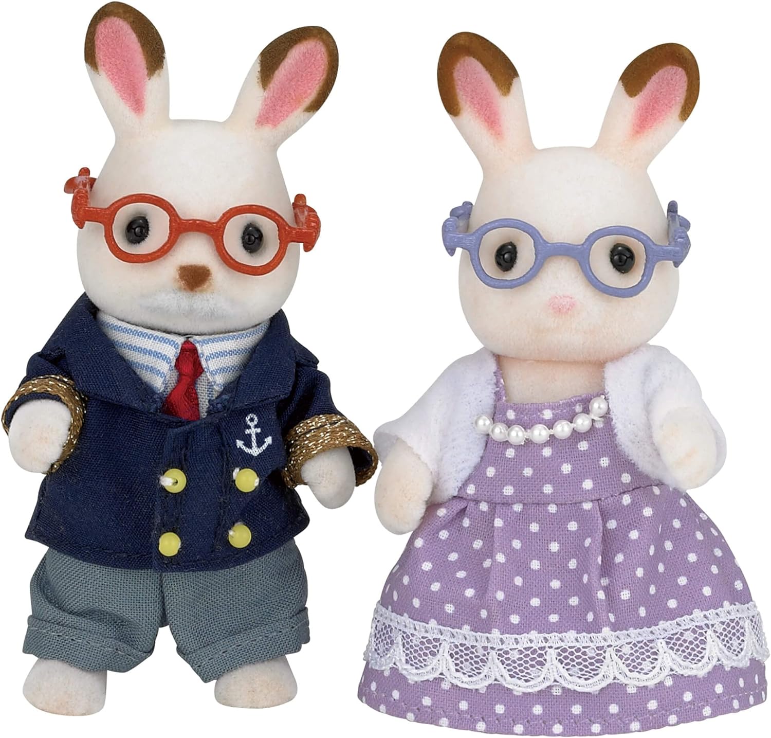 Sylvanian Families Chocolate Rabbit Grandparents