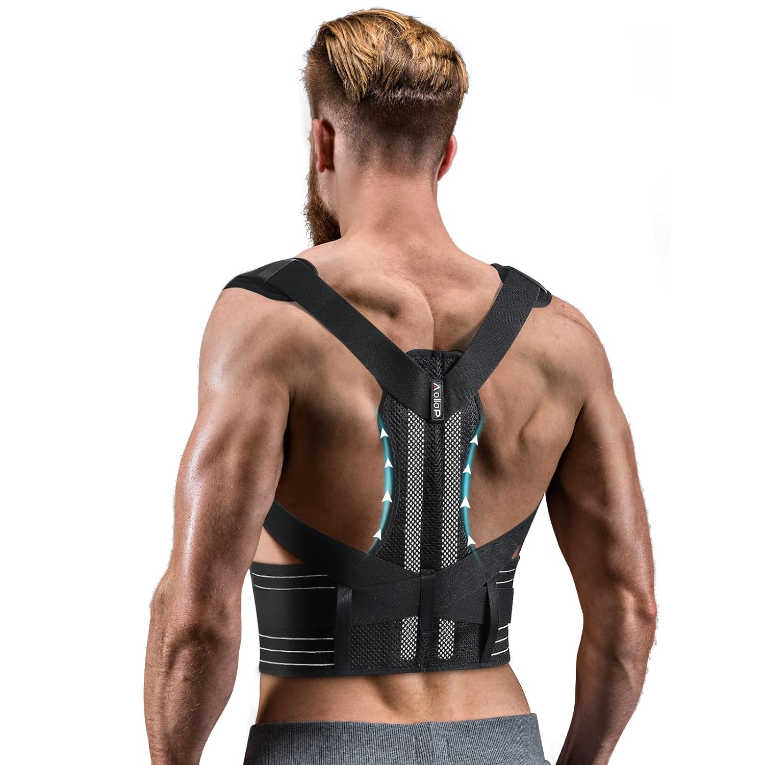 Aollop Posture Corrector Women and Men Spine Back...