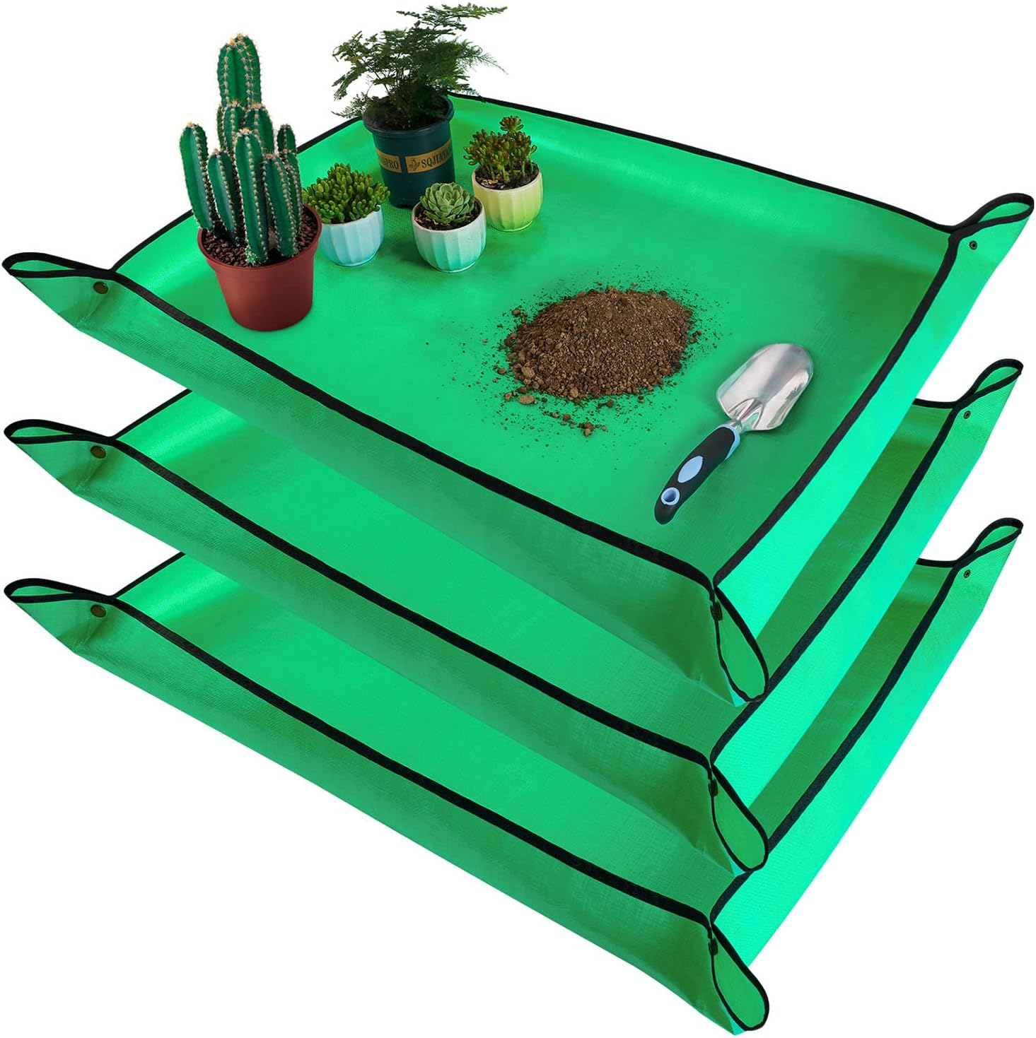 3 PCS 39.5"x 31.5" Large Repotting Mat for Indoor...