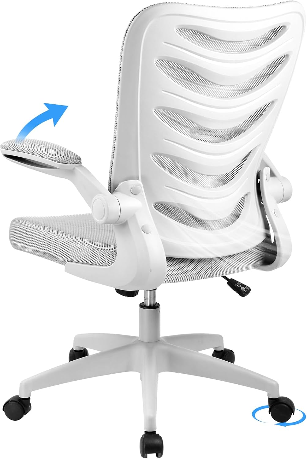 COMHOMA Desk Chair with Armrest Computer Chairs Er...