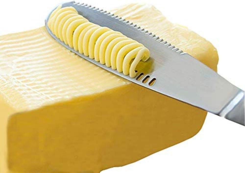 Stainless Steel Butter Spreader, Butter Knife - 3...