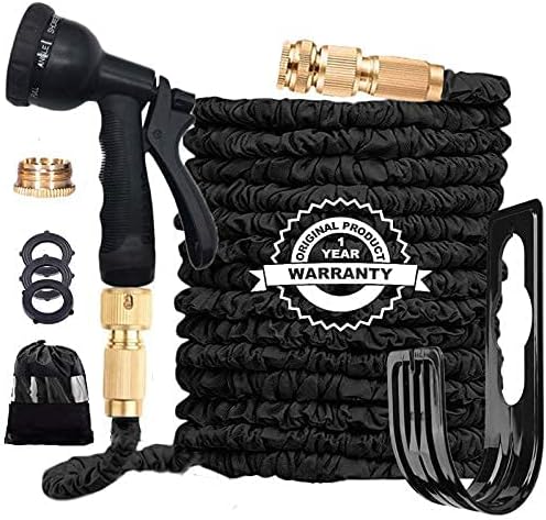 EUHUYG Flexible Garden Hose Pipe 100FT, 3 Times Ex...