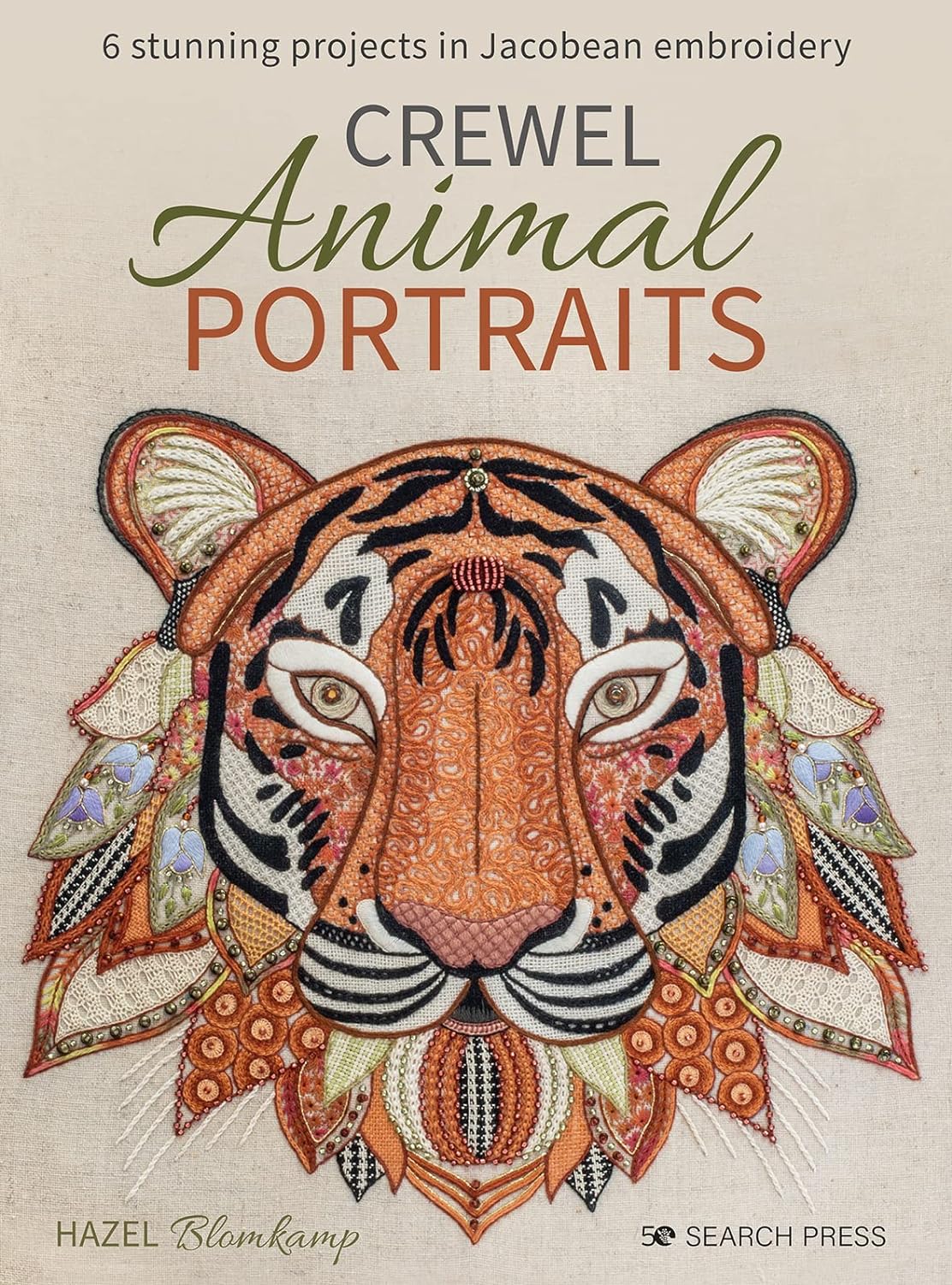 Crewel Animal Portraits: 6 stunning projects in Ja...