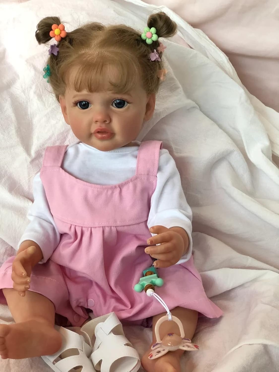 MIELETE Reborn Dolls 22 Inch 55cm Reborn Baby Todd...