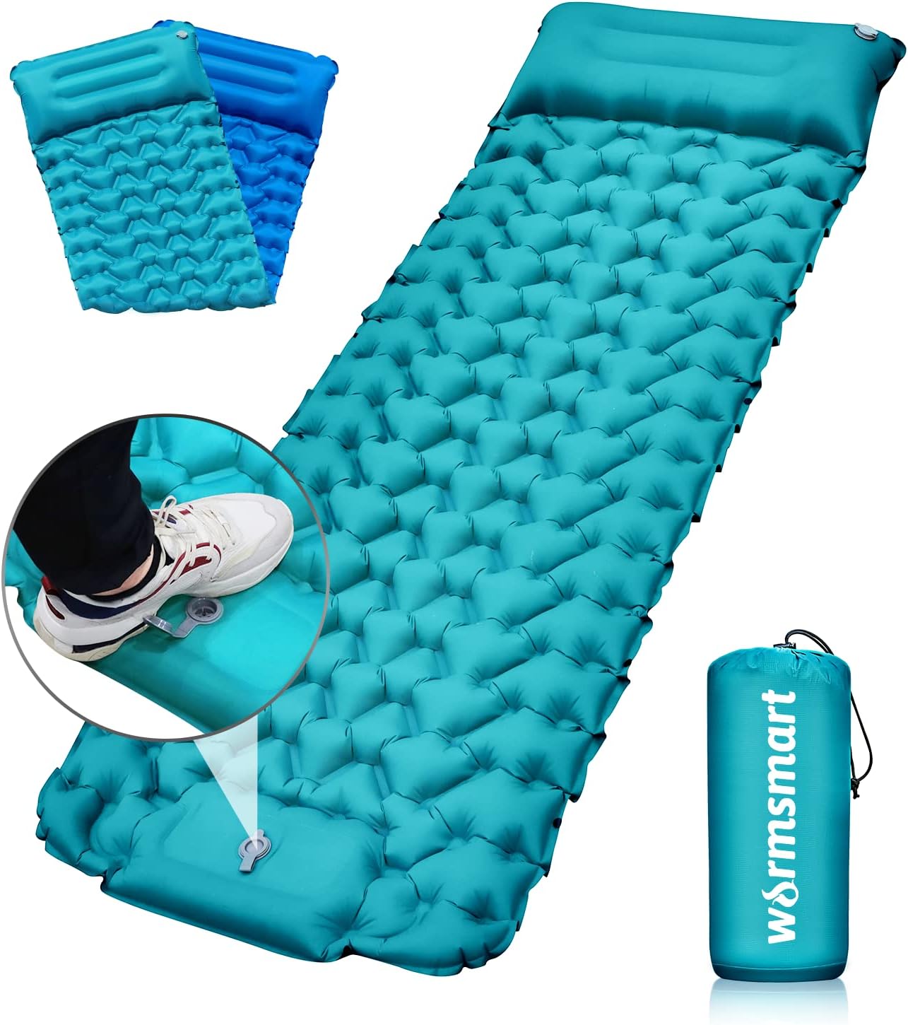 warmsmart Self Inflating Camping Mat, Widen & Thic...