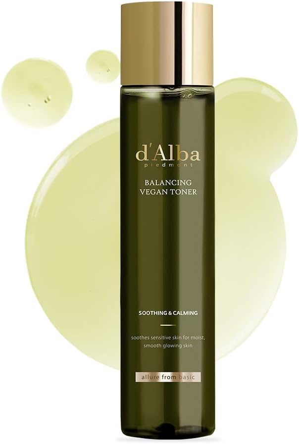 d’Alba Piedmont | Italian White Truffle Mild Skin Balancing Vegan Toner, Hydrati...
