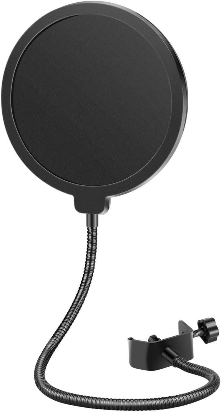 Neewer Professional Microphone Pop Filter Shield Compatible with Blue Yeti and A...