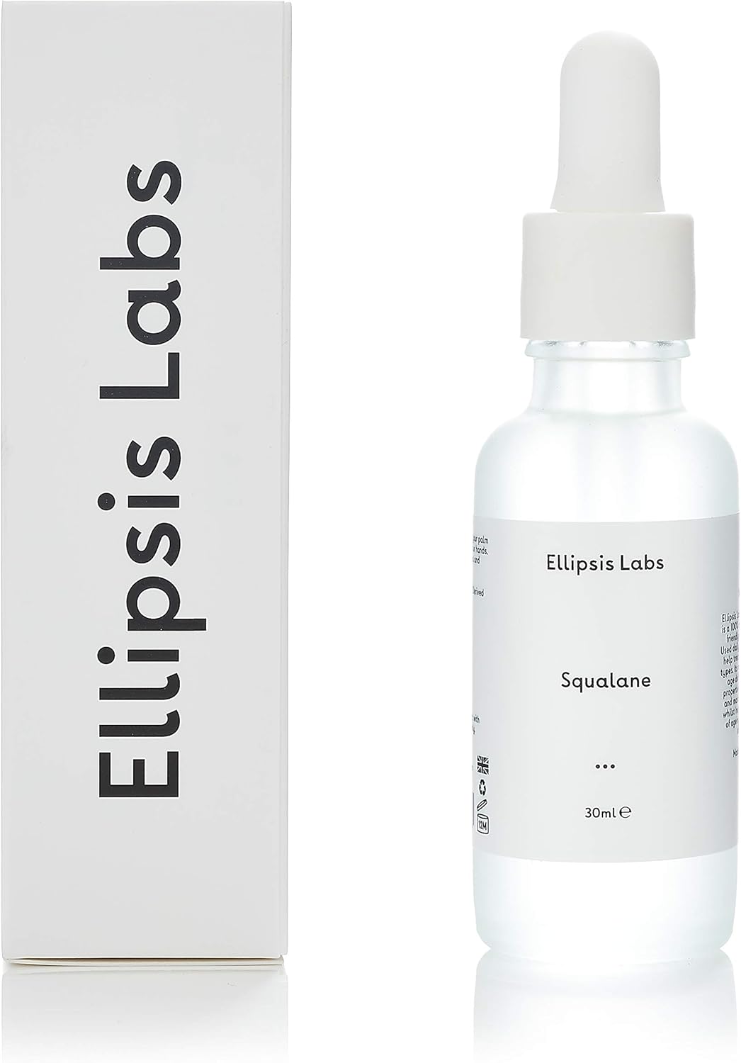 Squalane Oil by Ellipsis Labs, 100% Natural Olive derived Squalane Oil, a Deep M...