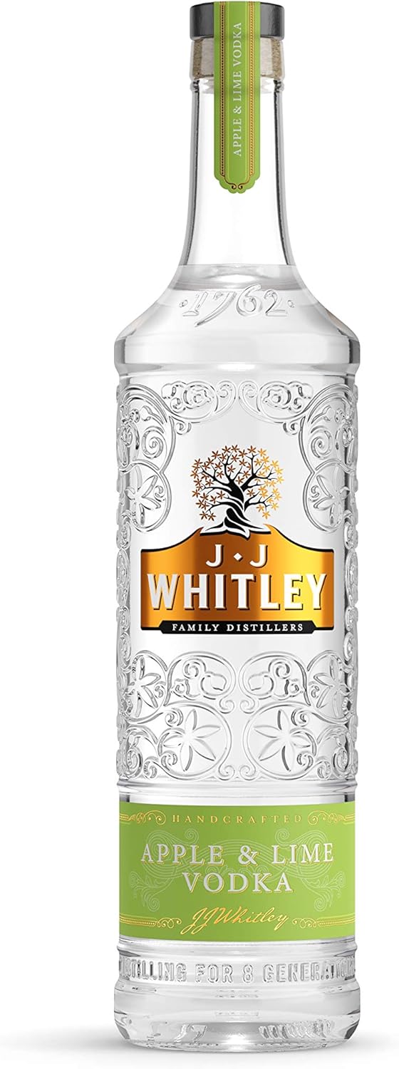 J.J. Whitley Apple and Lime Vodka, 70cl