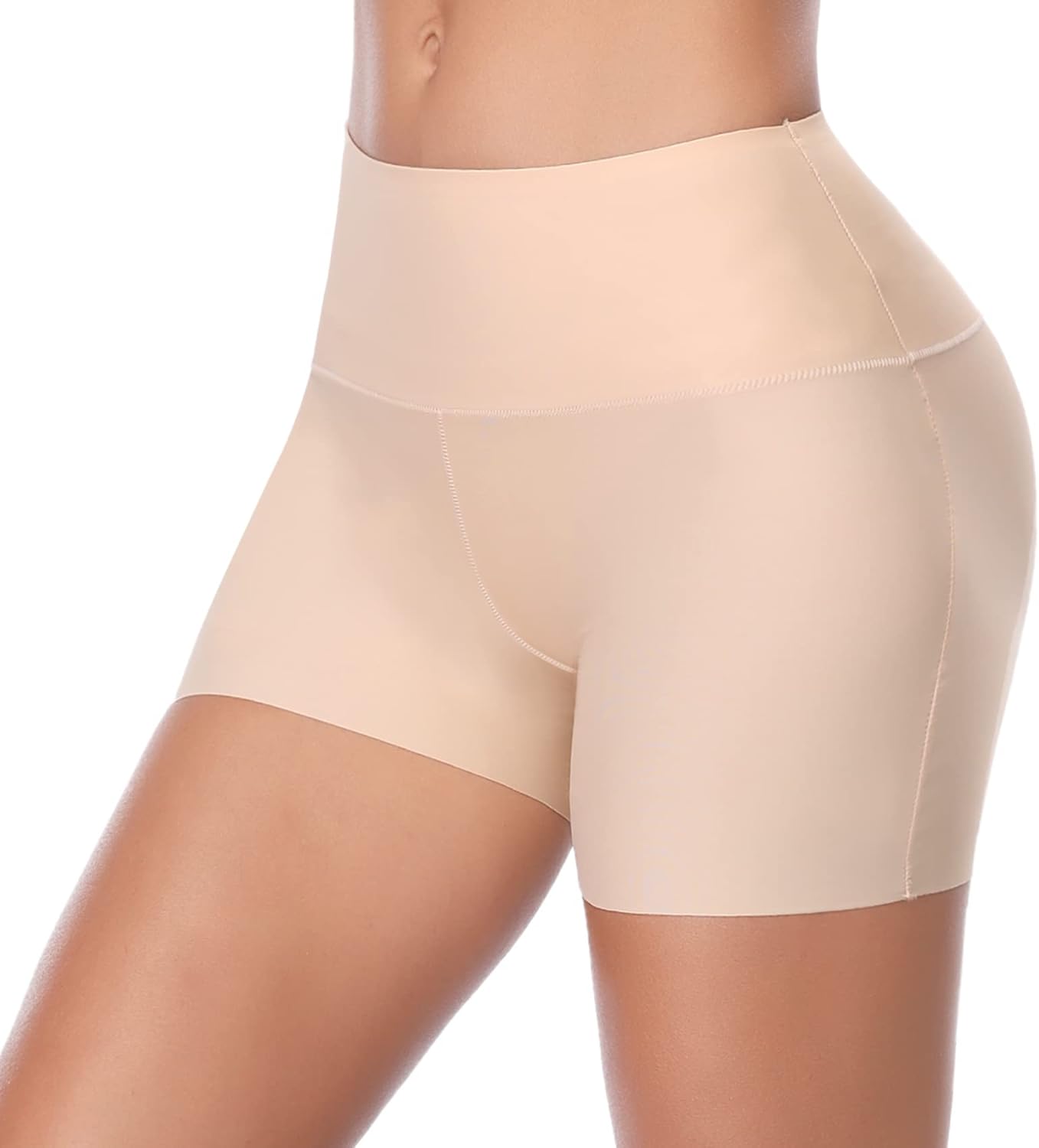 Joyshaper Seamless Shapewear Shorts Under Dress Slip Shorts Lace Anti Chafing Kn...