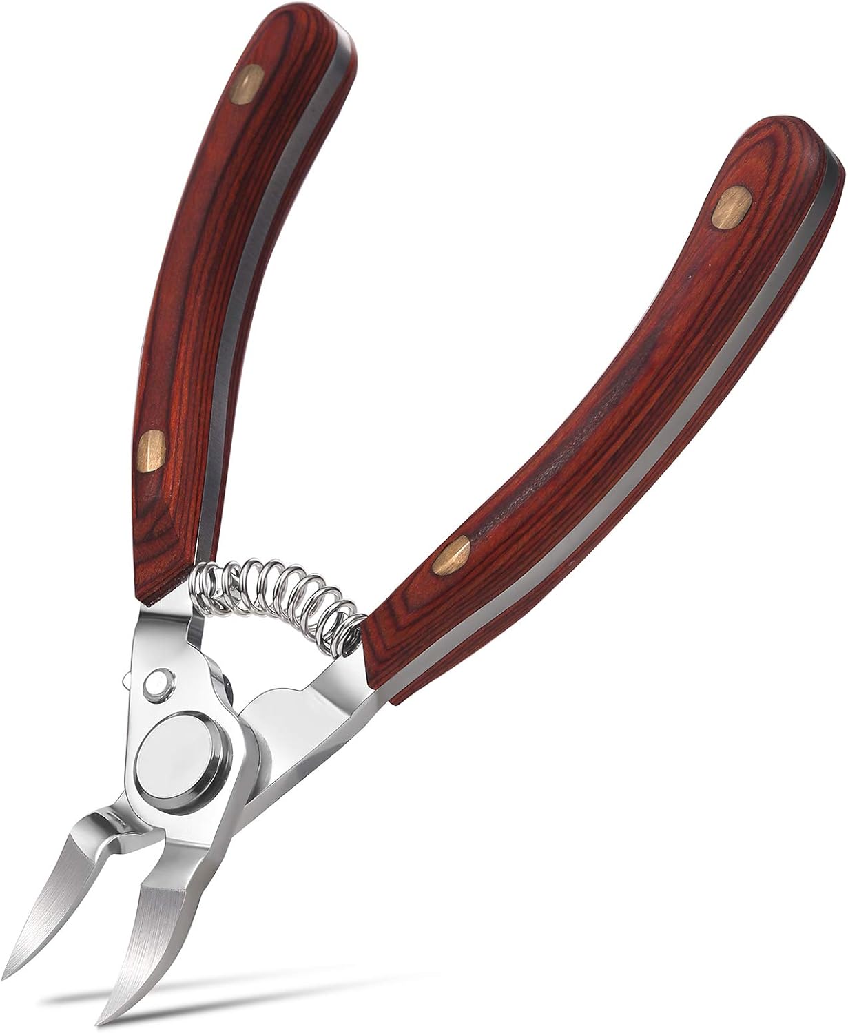 FERYES Toenail Clippers, Toenail Scissors, Stainless Steel Nail Cutters, Sharp C...