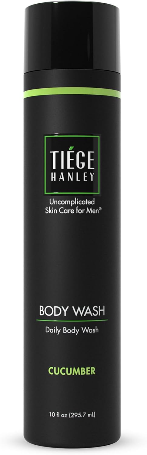 Tiege Hanley Daily Body Wash for Men | Gently Removes Dirt, Sweat and Oil | Cucu...