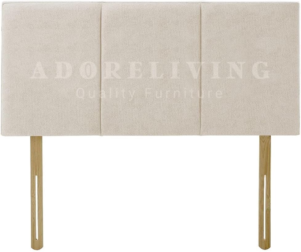 Serenity Headboards Divan Bed Headboard Alton Chenille 20'' Height Padded Panele...