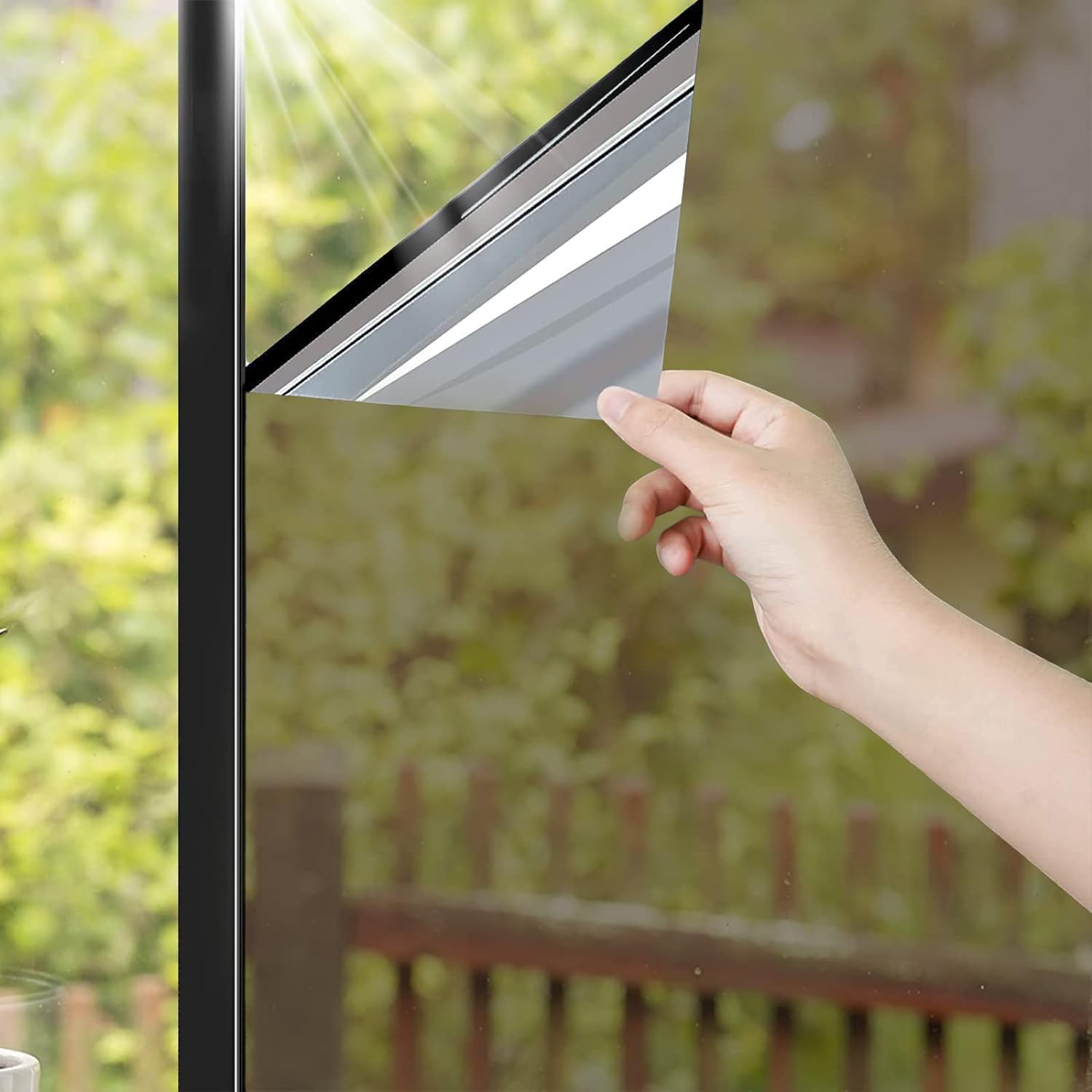 ConCus-T One Way Window Film Sun Blocker UV Window Film Blackout Window Tint Fil...