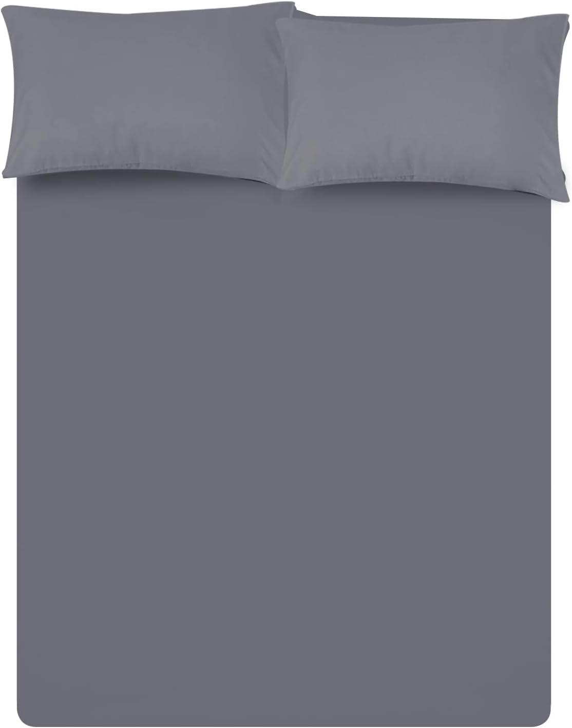 Linens World Egyptian Cotton 4FT Fitted Sheets Breathable, Anti Wrinkle 40cm Dee...