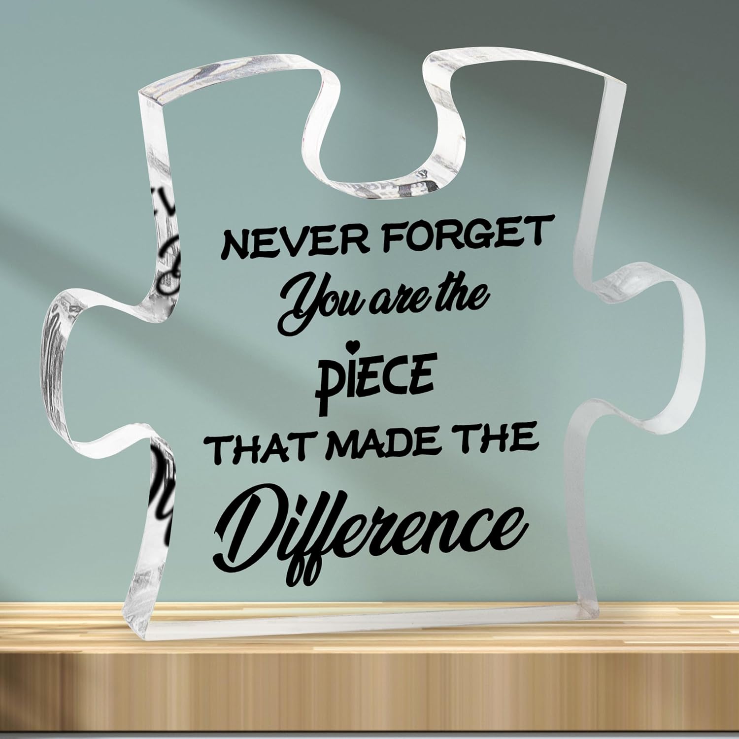 Merclix Leaving Gifts for Colleagues Women Friend Puzzle Piece Acrylic Plaque Te...