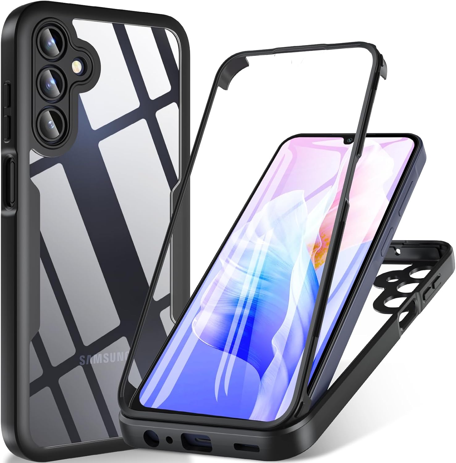 ottpluscase for Samsung A15 Phone Case,[Samsung A15 5G/4G Case Built-in Screen P...