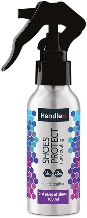 Hendlex Nano Suede Protector Spray For Shoes Safe Nano Waterproof Spray for Boot...