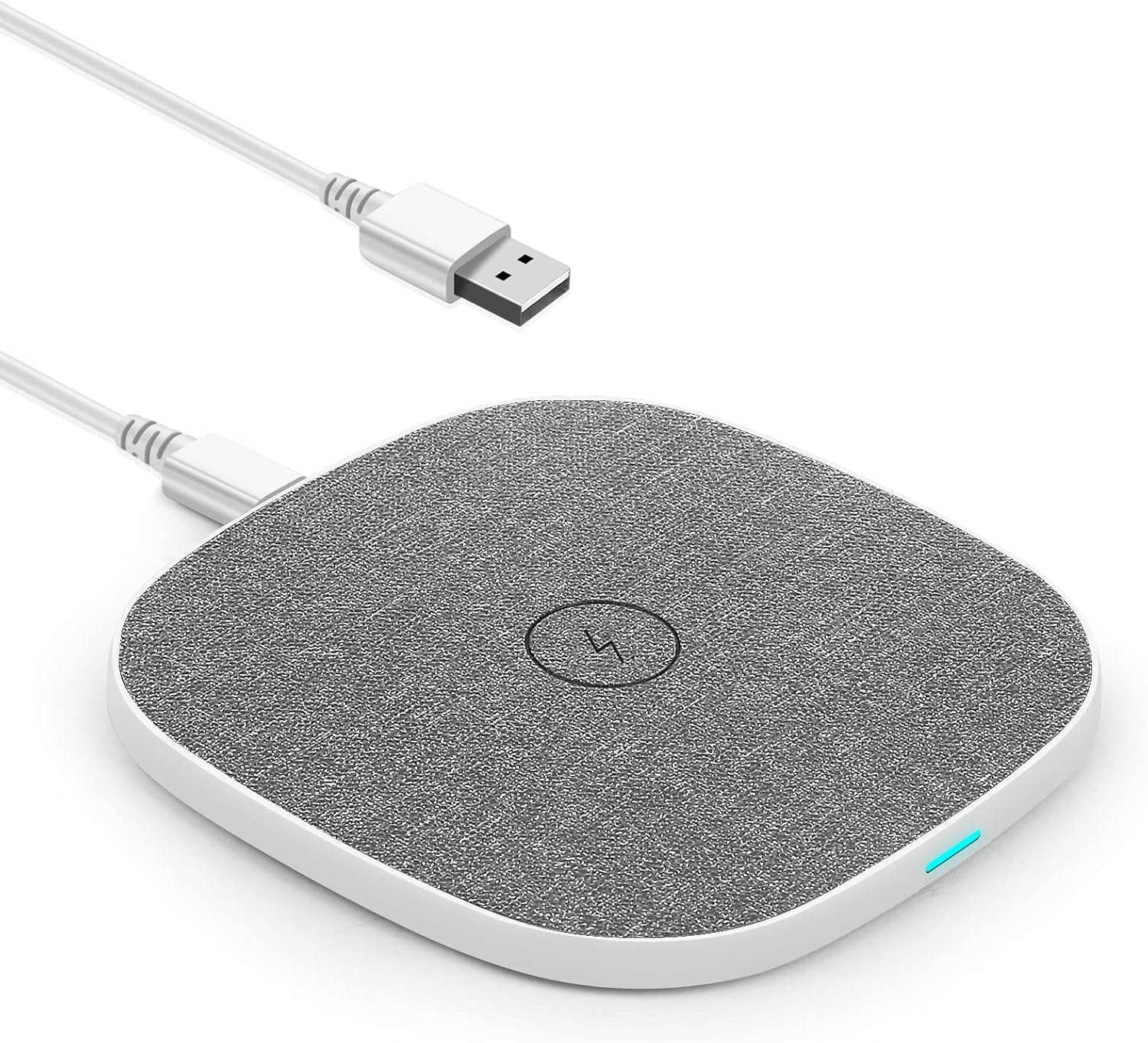 Wireless Charger for iPhone 13/13 Pro/14/12/11/Xs Max/XR/X/8 Plus/8, Wireless Ch...