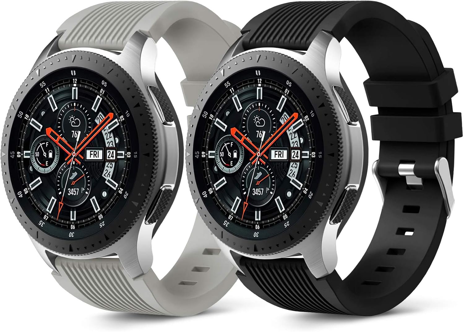 Dirrelo Strap Compatible with Samsung Galaxy Watch 3 45mm/Samsung Galaxy Watch 4...