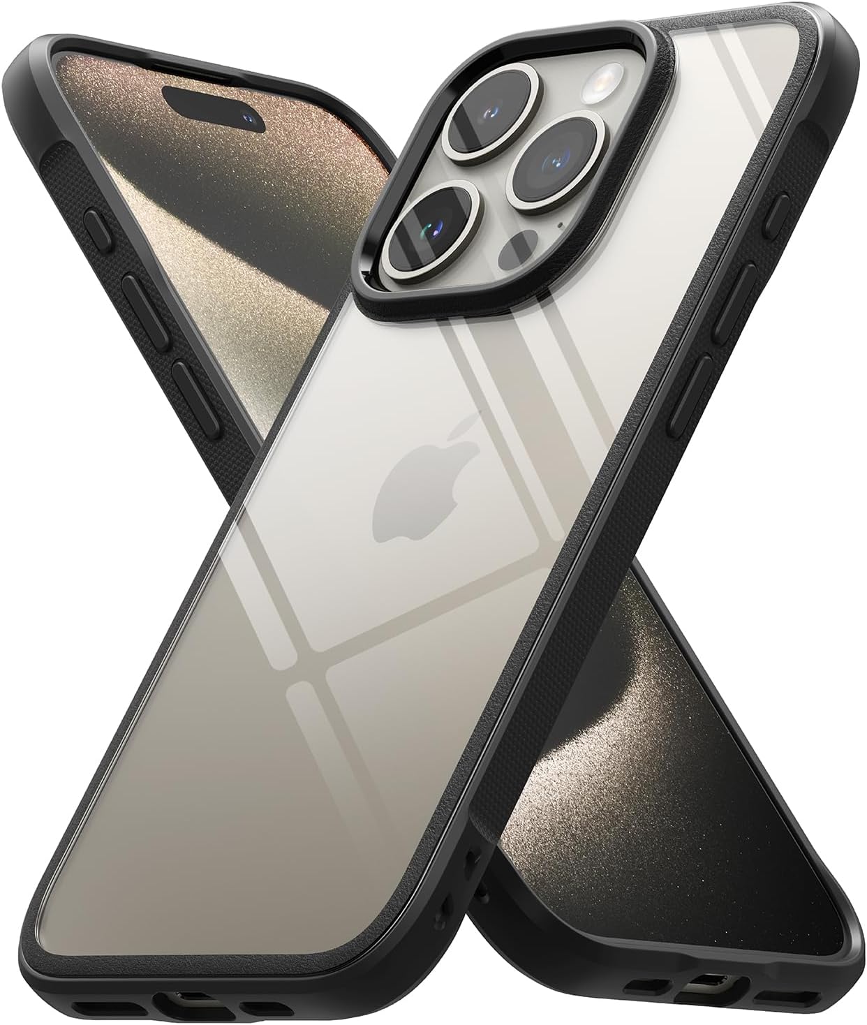 Ringke Fusion Bold Compatible with iPhone 15 Pro Max Case, Firm Grip [Frame Styl...
