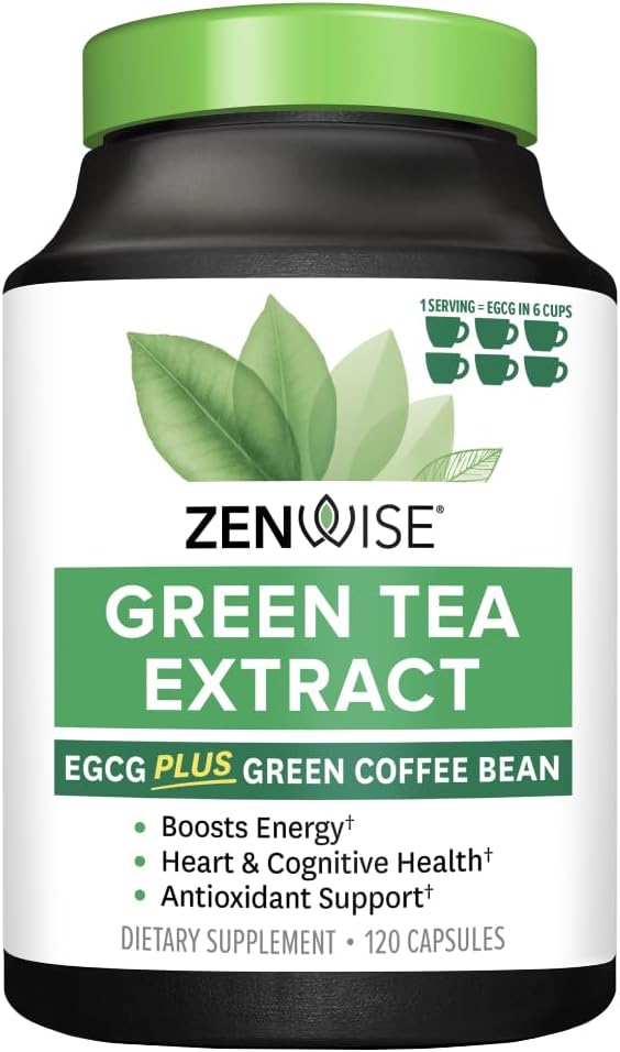 Zenwise Green Tea Extract - 120 Capsules