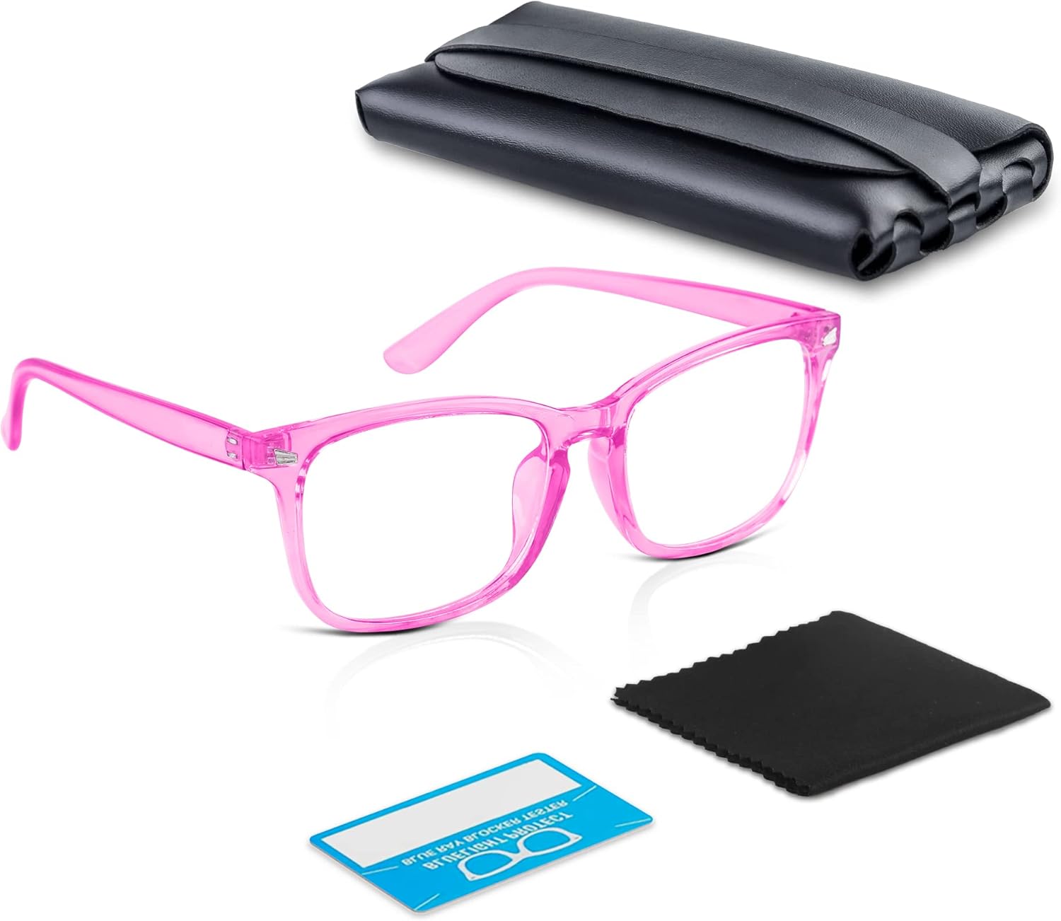 COOLOO Blue Light Blocking Glasses, Gaming Computer Glasses Anti Glare Headache...