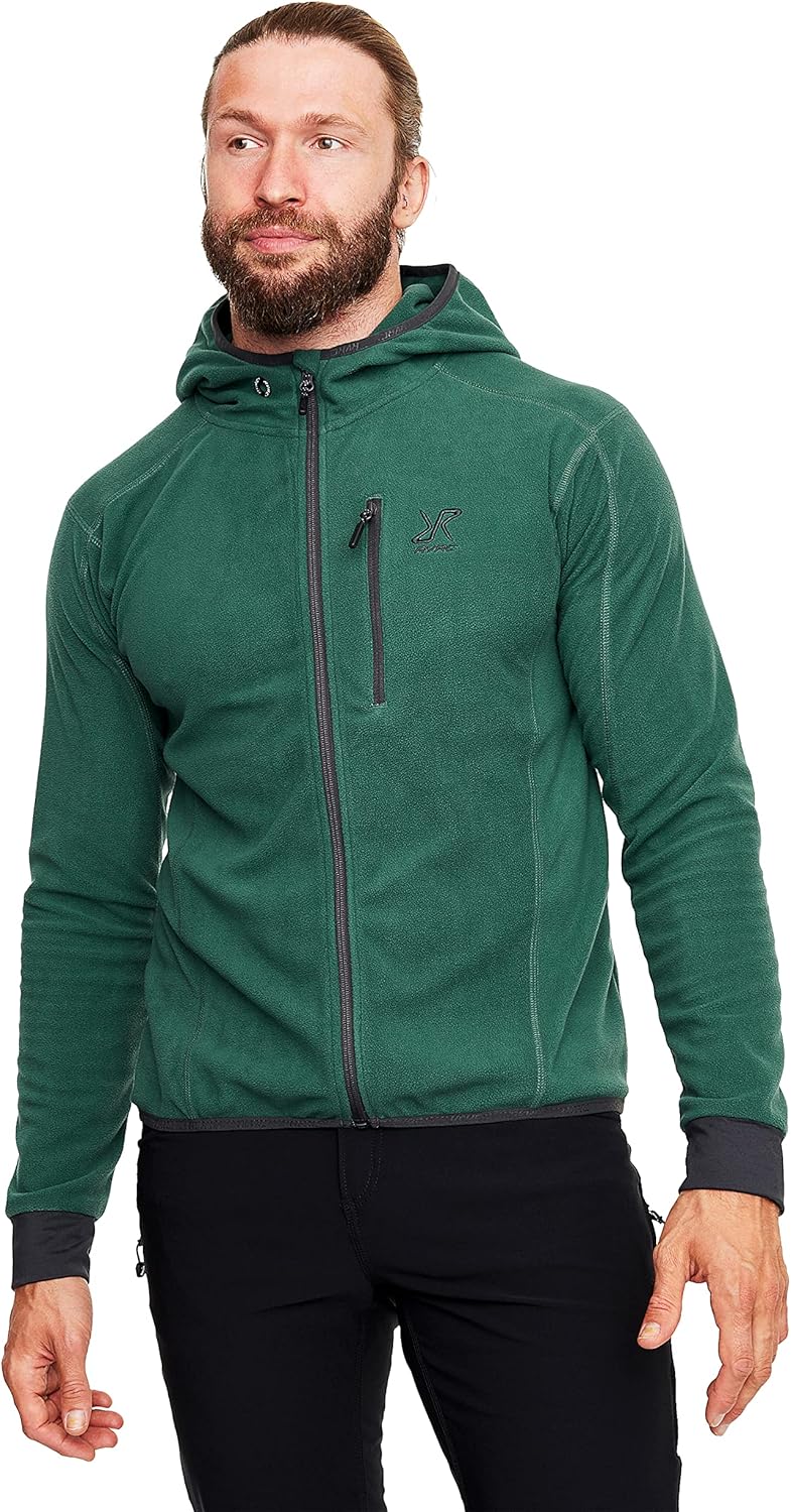 RevolutionRace Men's Fleeced Trekker Hoodie, Great for Hiking and Outdoor Advent...