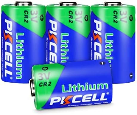 CR2 Batteries, 3V 850mAh Lithium Battery, for Sensors, Photo Flash, Camera, Dogs...