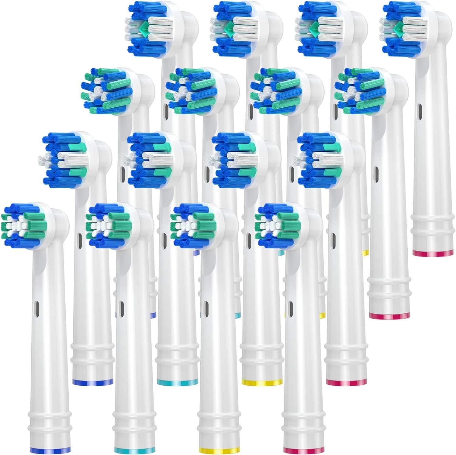 REDTRON Replacement Brush Heads Compatible with Oral B, 16Pcs Toothbrush Heads f...