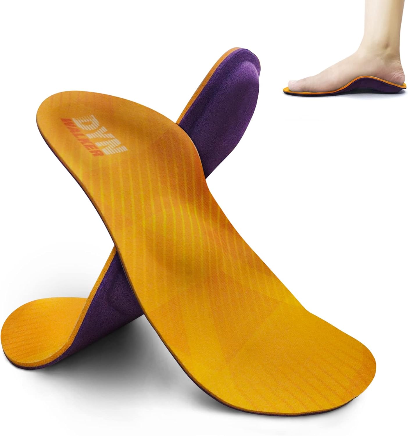Insoles for Flat Feet, DynWalker Arch Support Insoles, Plantar Fasciitis, Achill...