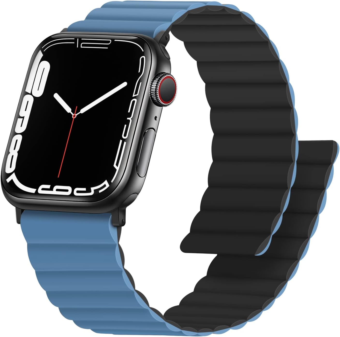 Anlinser Magnetic Straps Compatible with Apple Watch Strap 45mm 44mm 42mm 41mm 4...