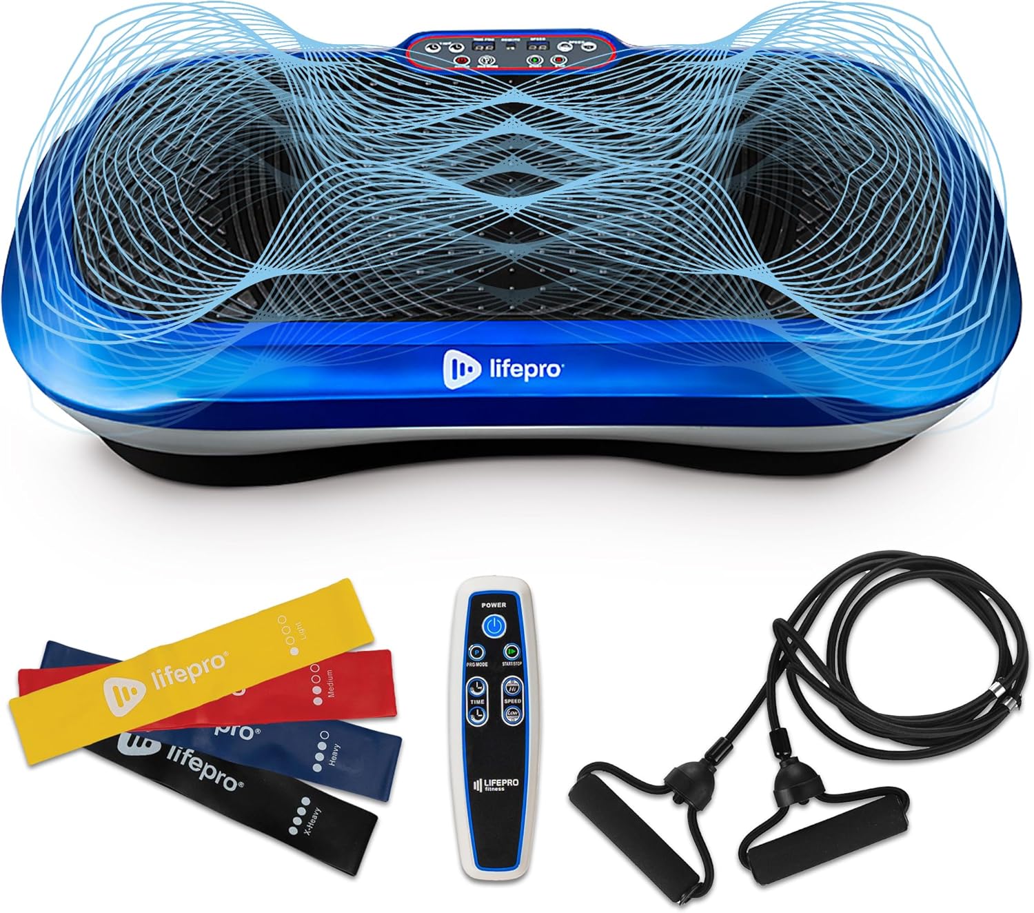 LifePro Vibration Plate Exercise Machine - Whole Body Workout Vibration Fitness...