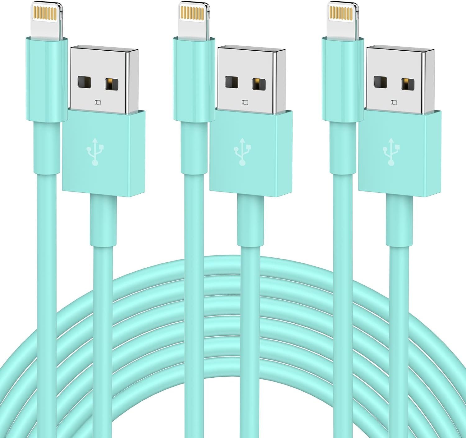 iPhone Charger Cable 10 Ft [Apple MFI Certified], 3Pack 10 Feet Long USB to Ligh...