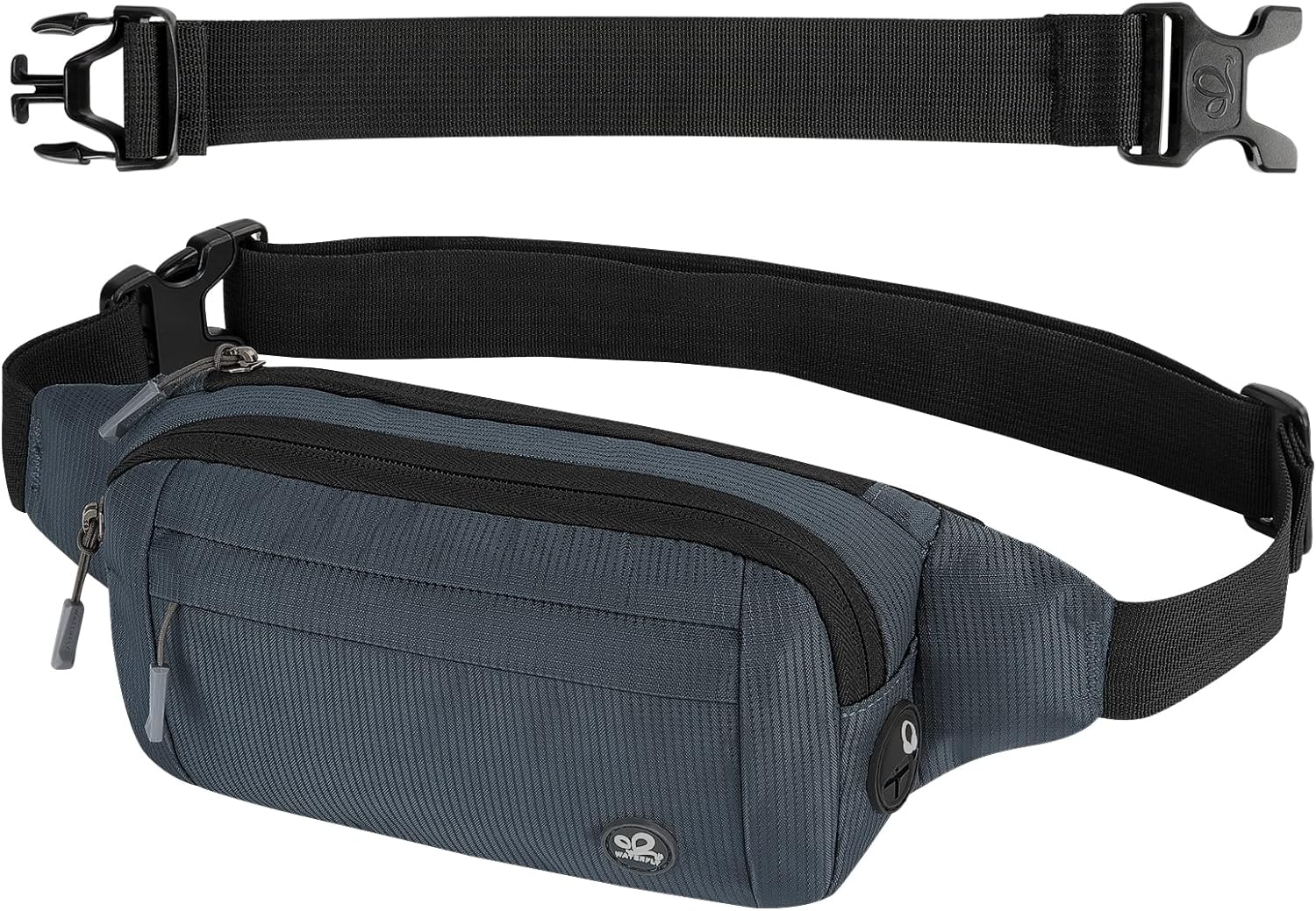 WATERFLY Fanny Pack Waist Bag: Small Hip Pouch Bum Bag Fannie Pack Phanny Fannyp...