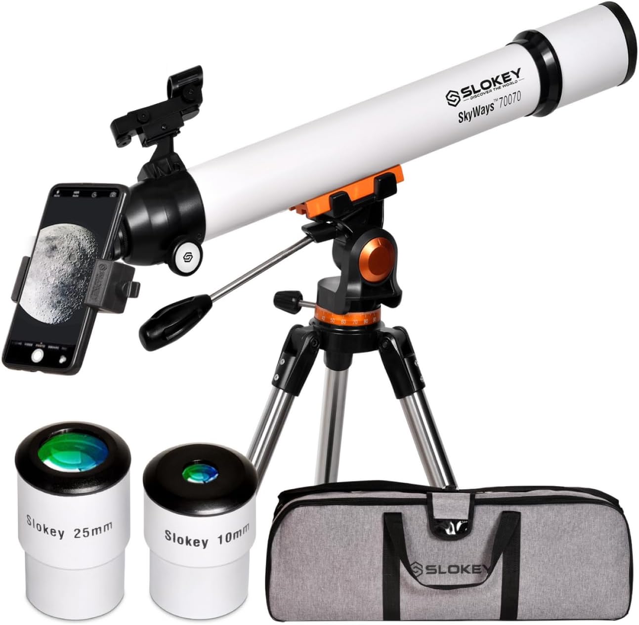 Telescope for Astronomy for Kids and Beginners - Profesional, Portable and Power...