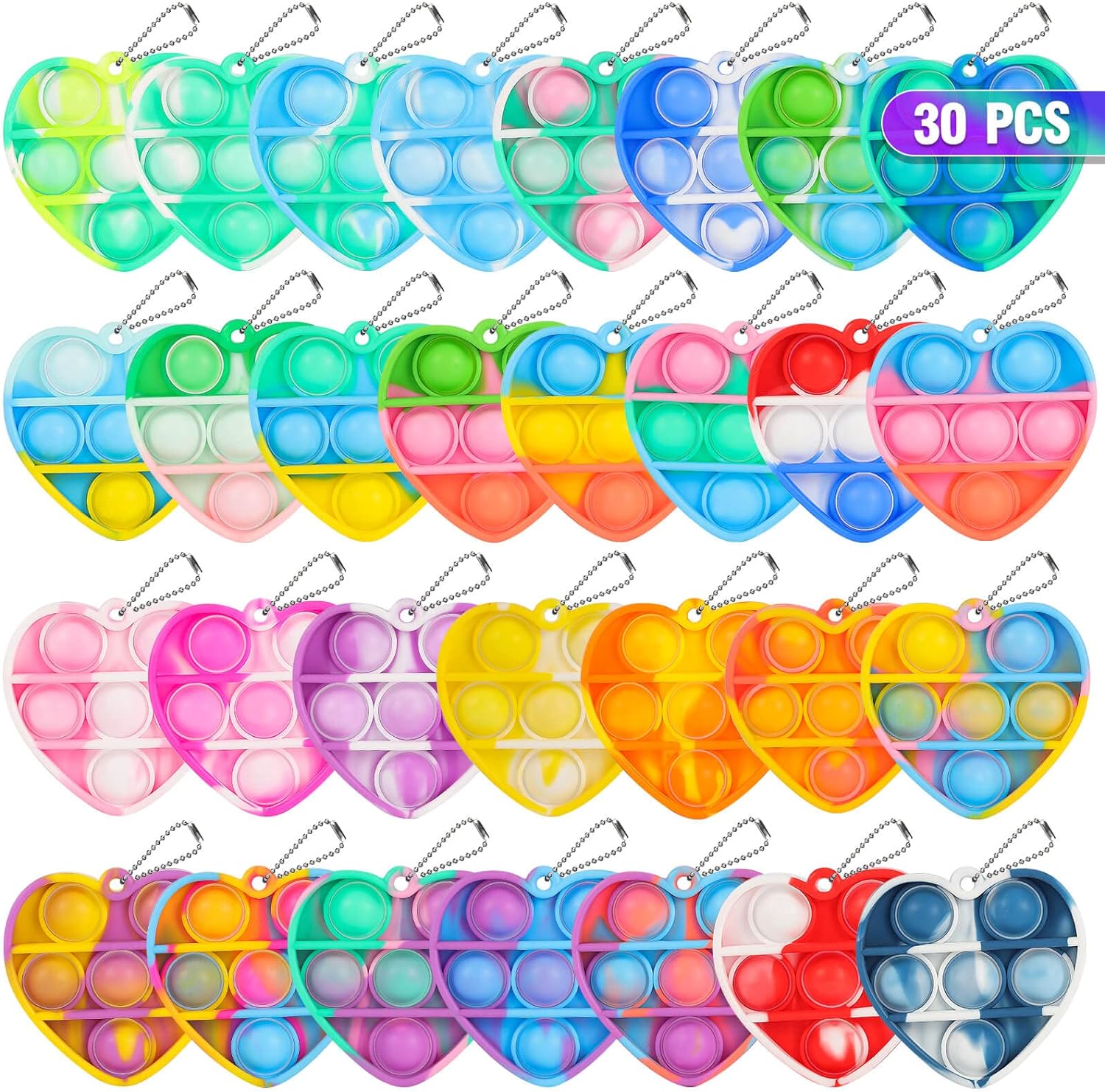 Pop Fidget Toys Bulk Its Valentines Day Gifts for Kids Party Favors for Kids Toy...